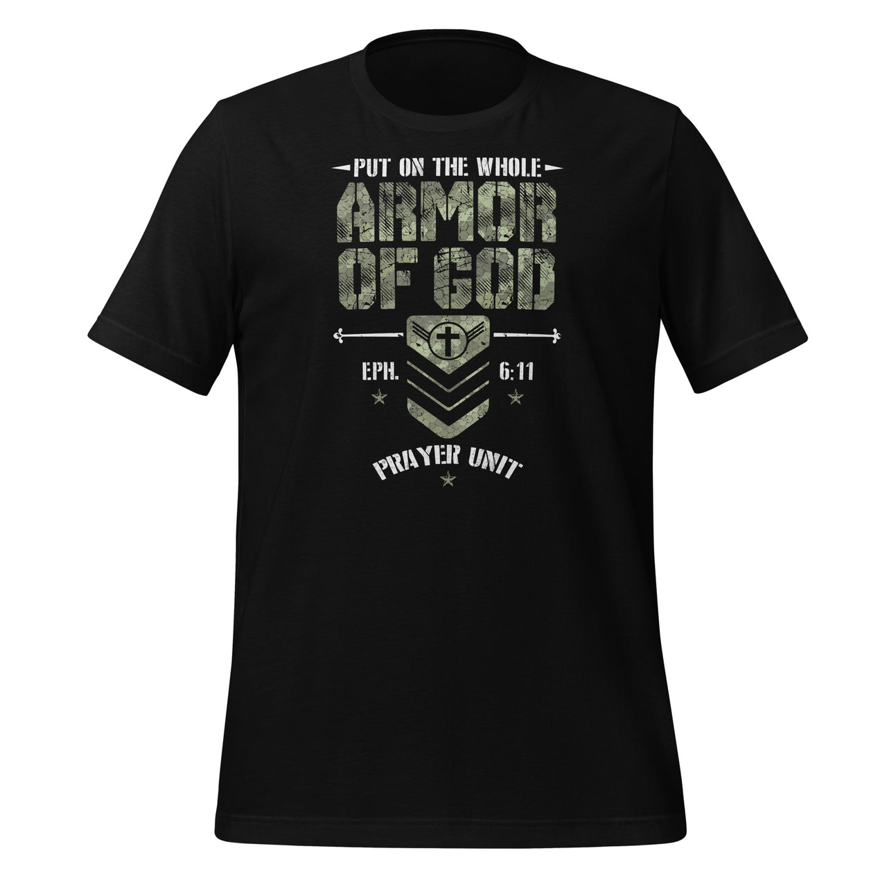 Camo Armor Of God Christians Religious Camouflage Unisex T-shirt