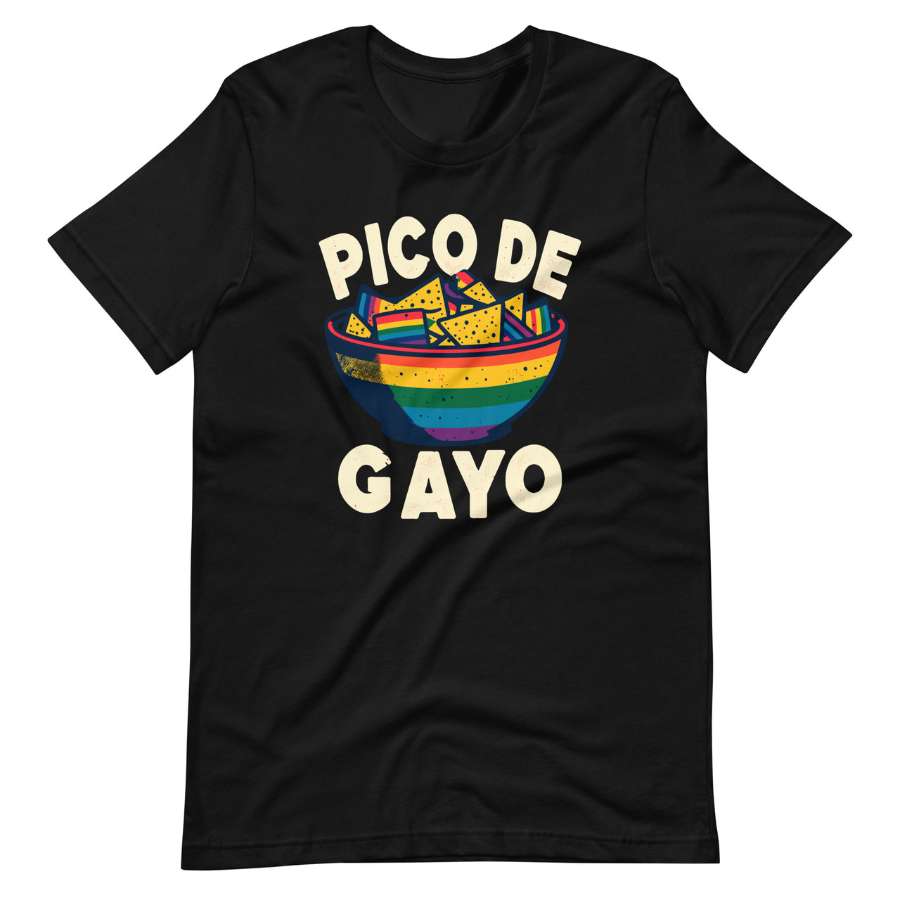 LGBT Pico De Gayo Funny Gay Pride Month Gay Rainbow Unisex T-Shirt