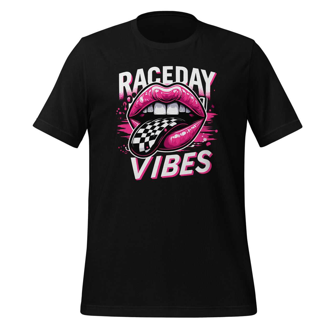 Raceday Vibes Racing Race Car Lovers Art Unisex T-Shirt