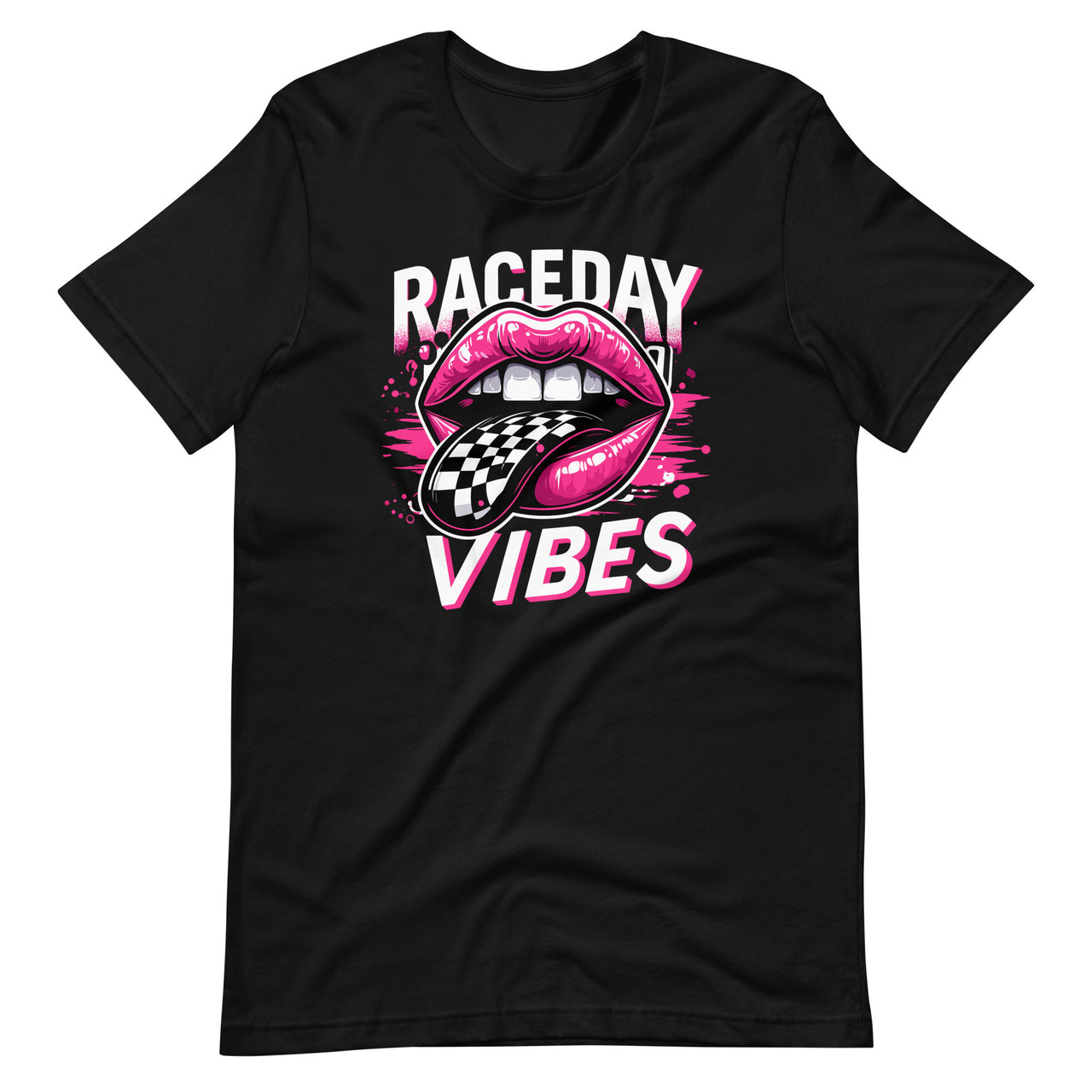 Raceday Vibes Racing Race Car Lovers Art Unisex T-Shirt