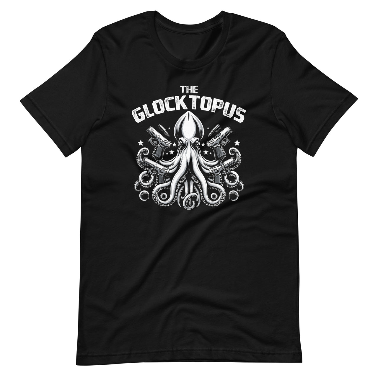 Glocktopus Vintage Squid Octopus Meme Funny Graphic Art Unisex T-Shirt