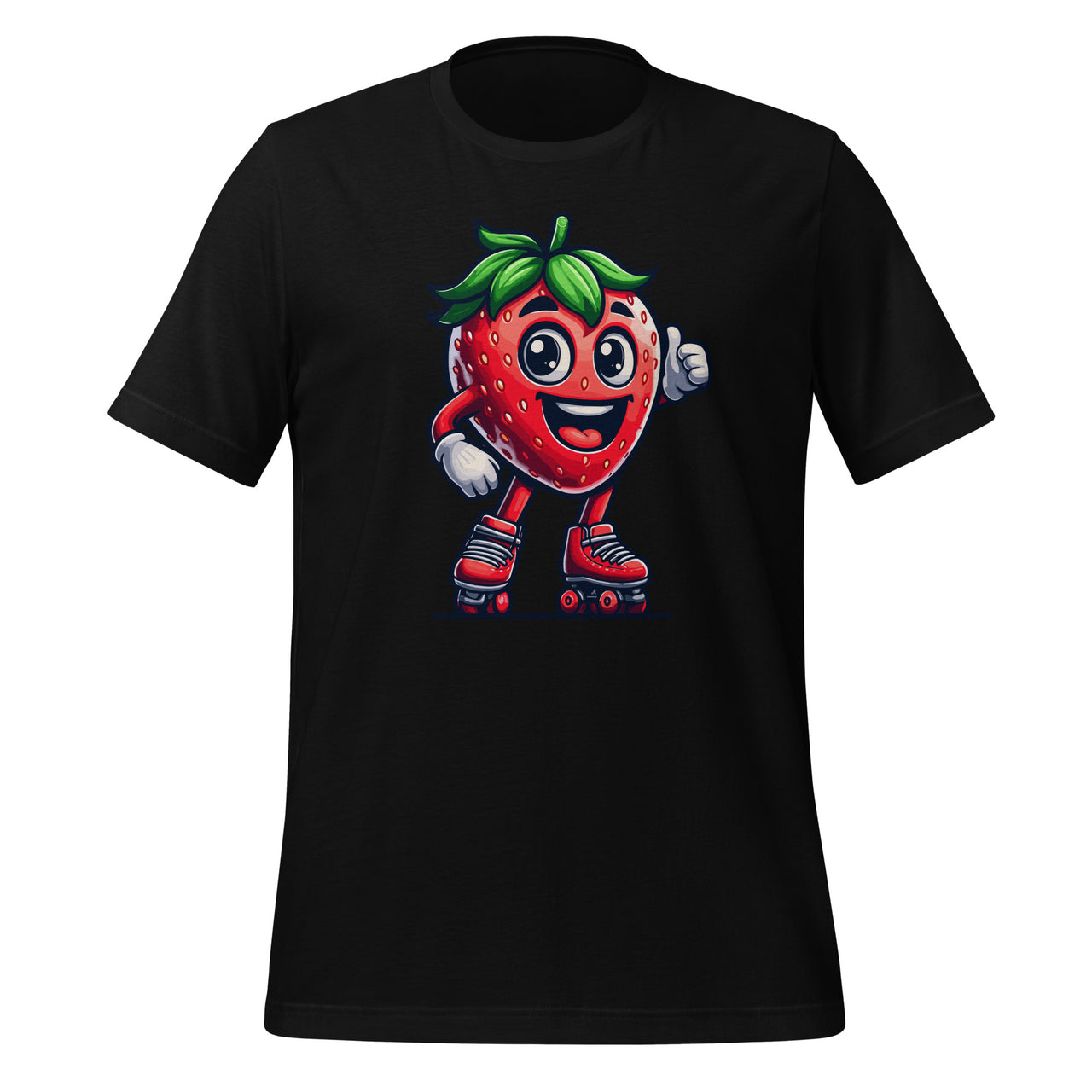 Cool Inline Skates Strawberry Boys And Girls Skater Unisex T-Shirt