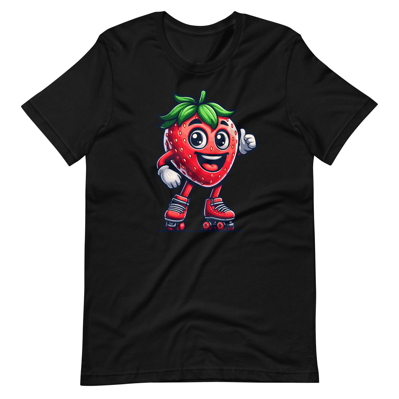 Cool Inline Skates Strawberry Boys And Girls Skater Unisex T-Shirt