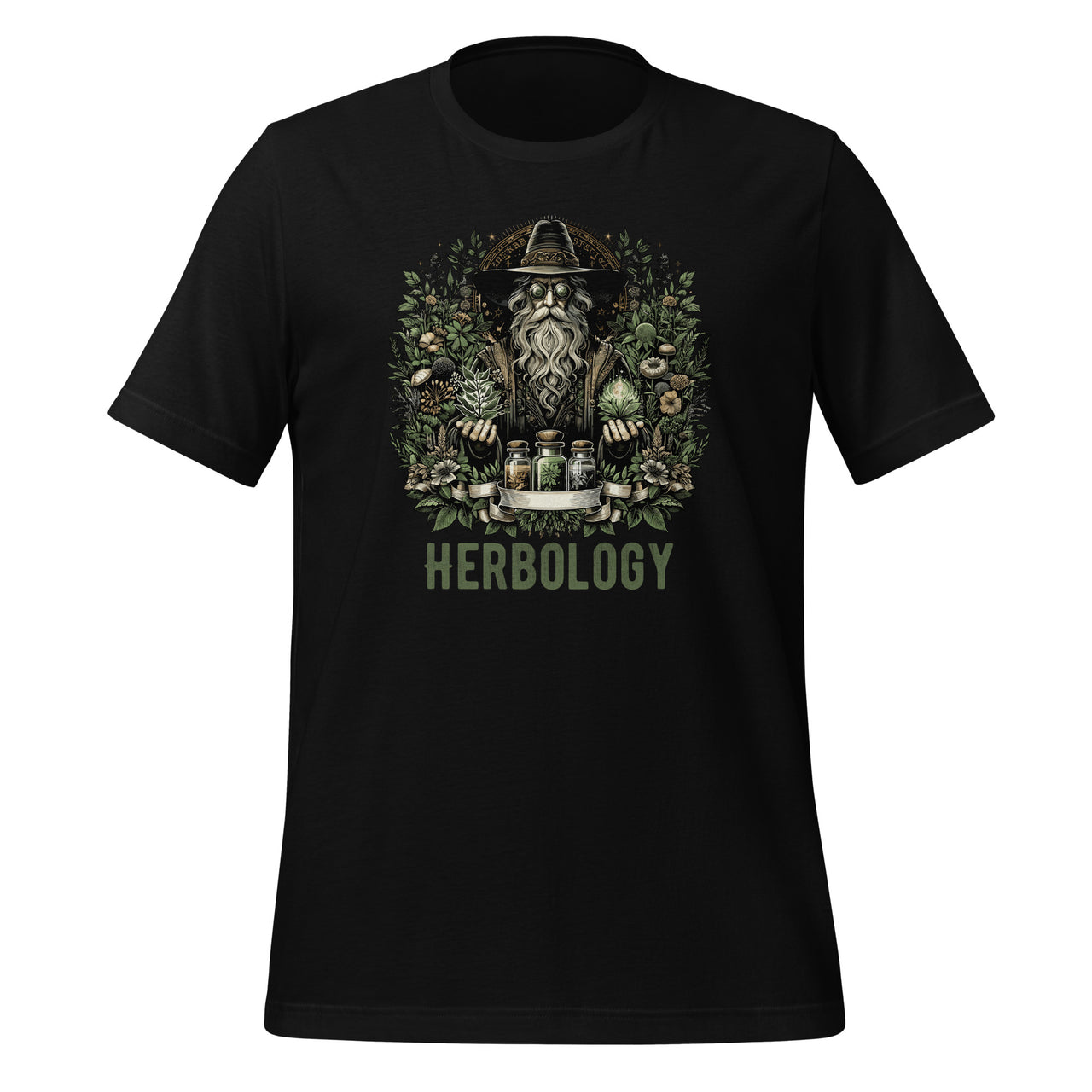 Herbology Magical Herbs Vintage Mystic Plants Unisex T-Shirt