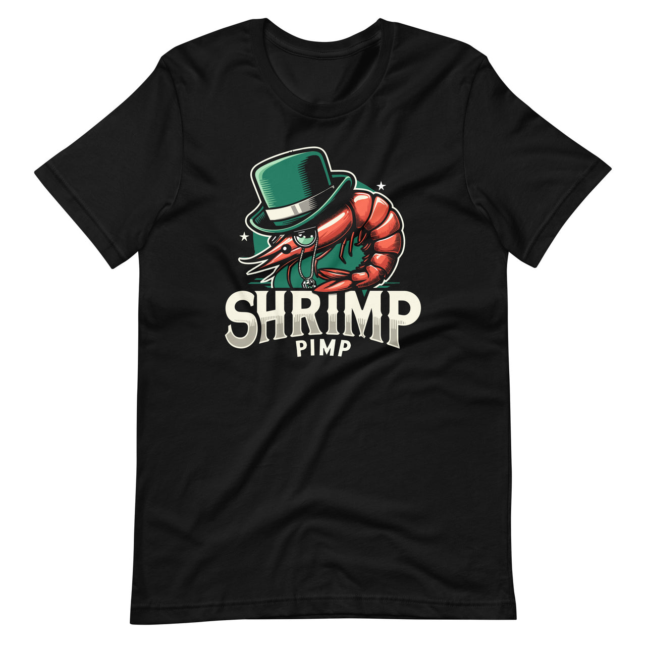 Shrimp Seafood Pimp Funny Shrimps Lover Unisex T-Shirt