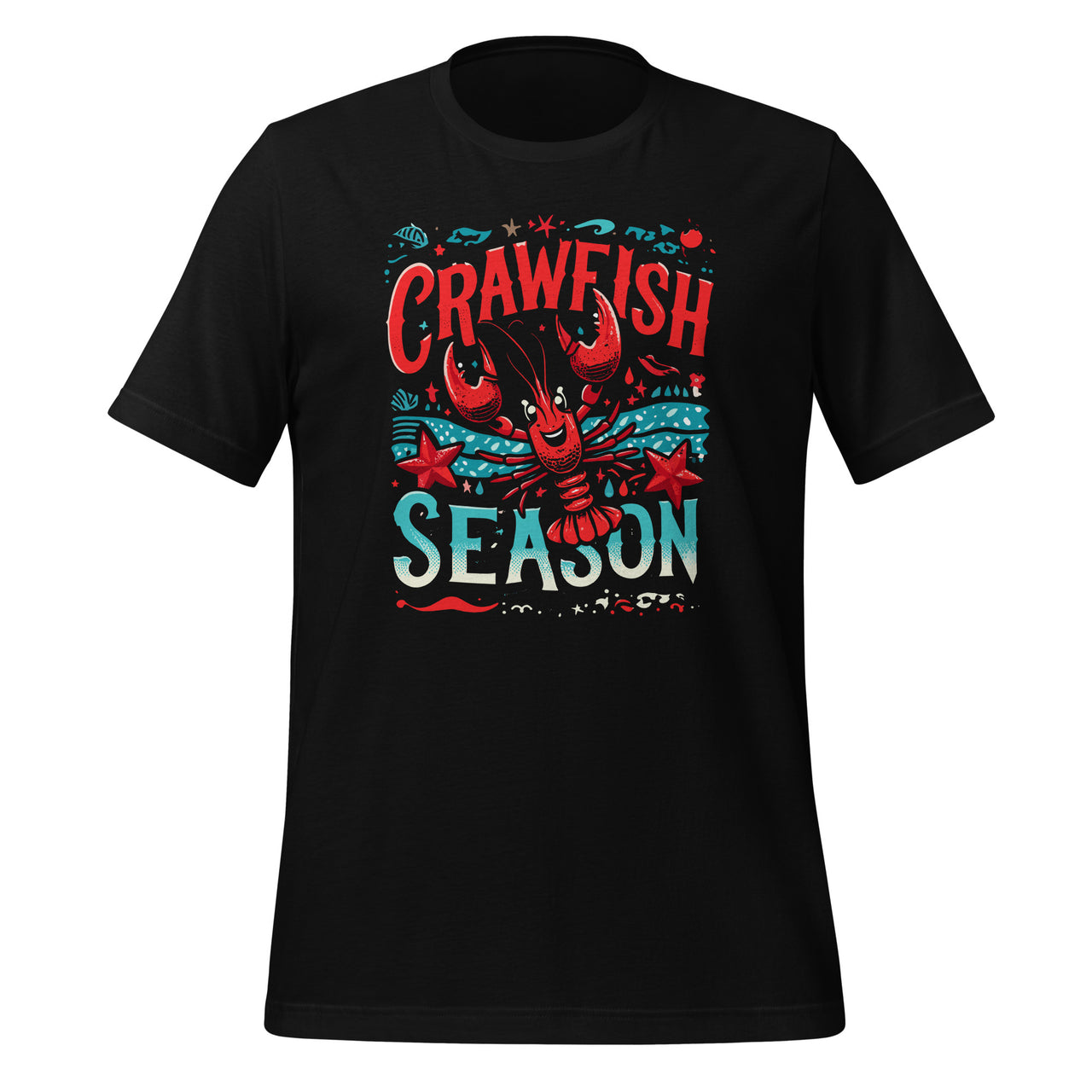 Craw Fish Season Leopard Seafood Crawfish Lover Unisex T-Shirt