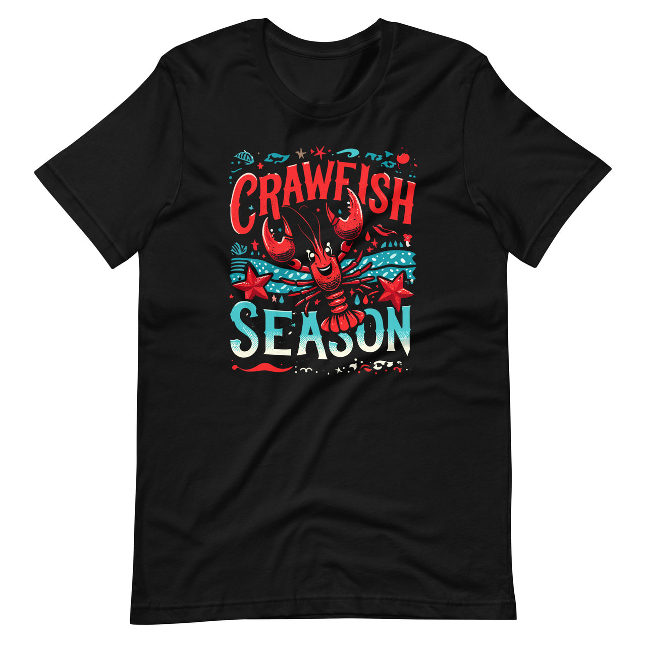 Craw Fish Season Leopard Seafood Crawfish Lover Unisex T-Shirt