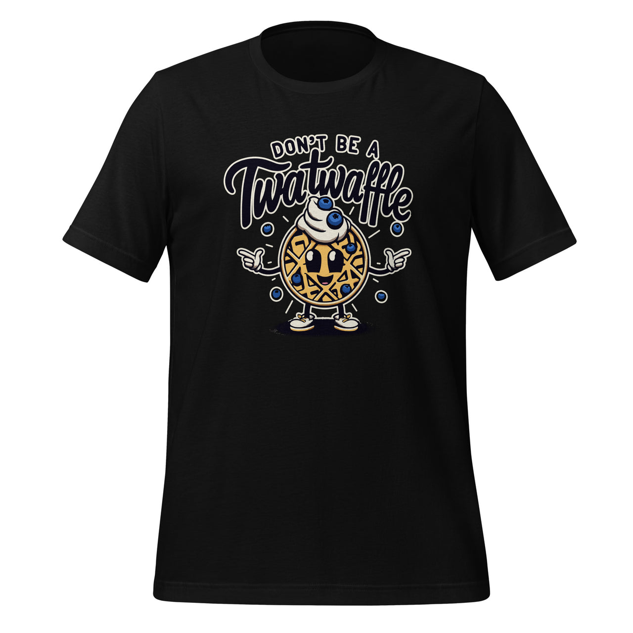 Dont Be a Twatwaffle Funny Saying Waffle Lover Unisex T-Shirt