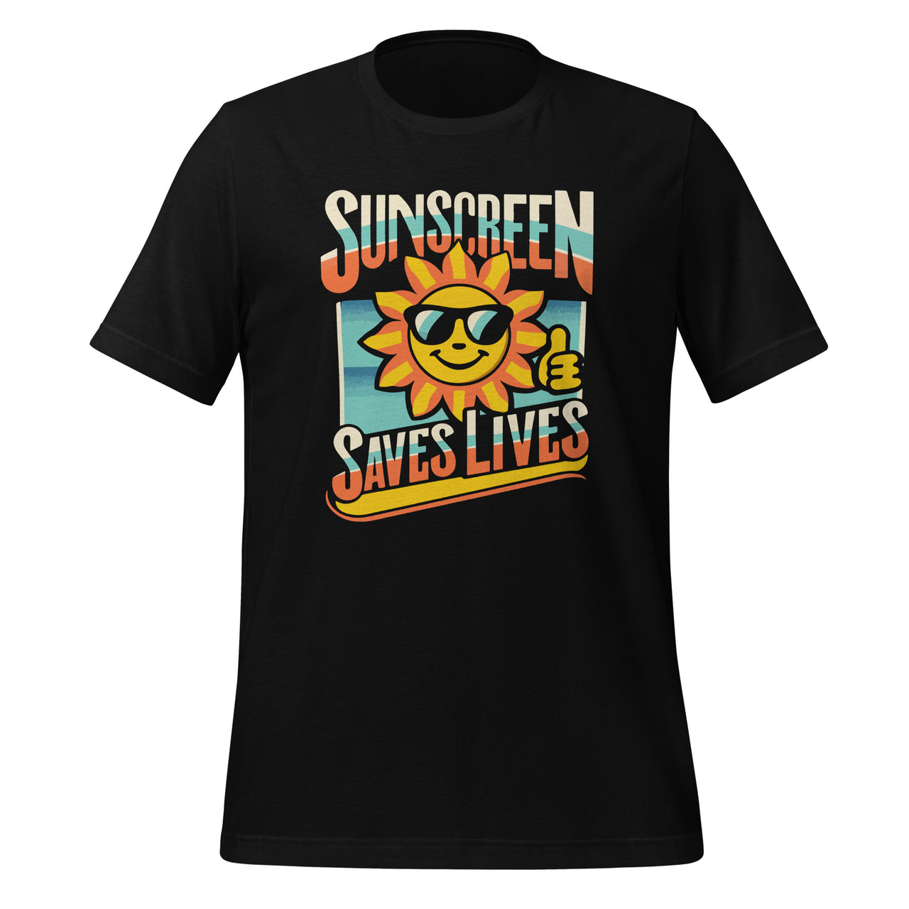 Sunscreen Saves Lives Funny Dermatology Doctor Derm Squad Unisex T-Shirt