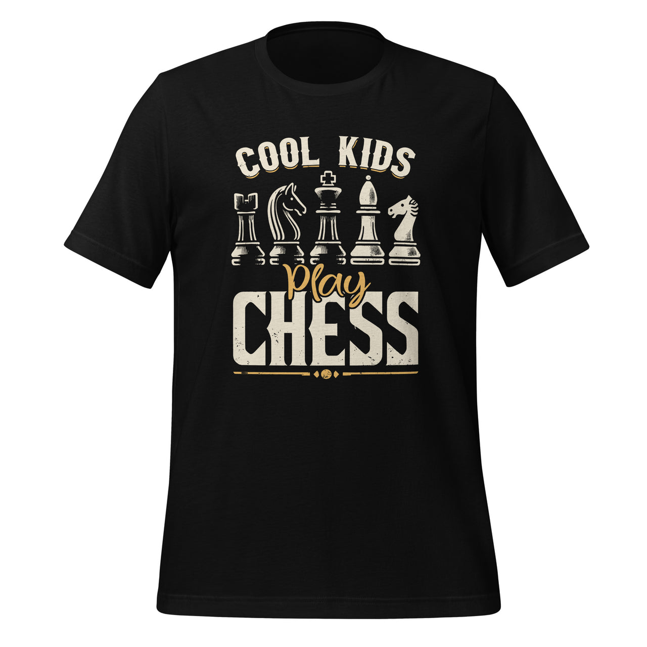 Cool Kids Play Chess Funny Board Game Players Lovers Unisex  T-Shirt