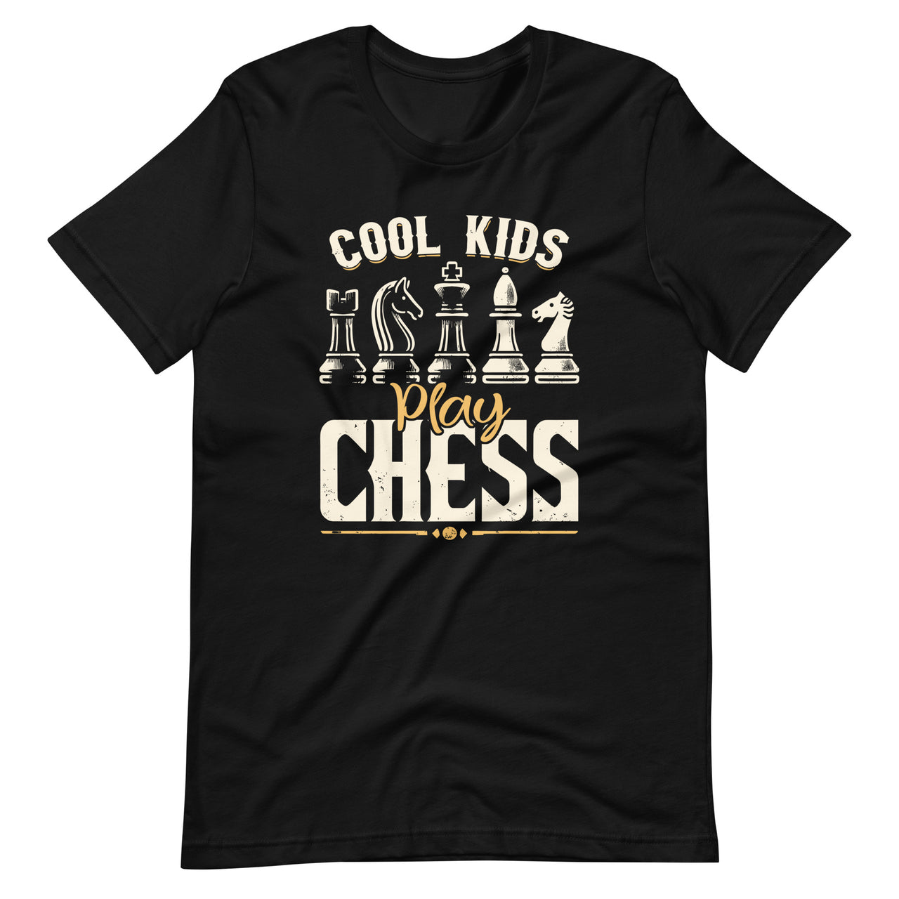 Cool Kids Play Chess Funny Board Game Players Lovers Unisex  T-Shirt