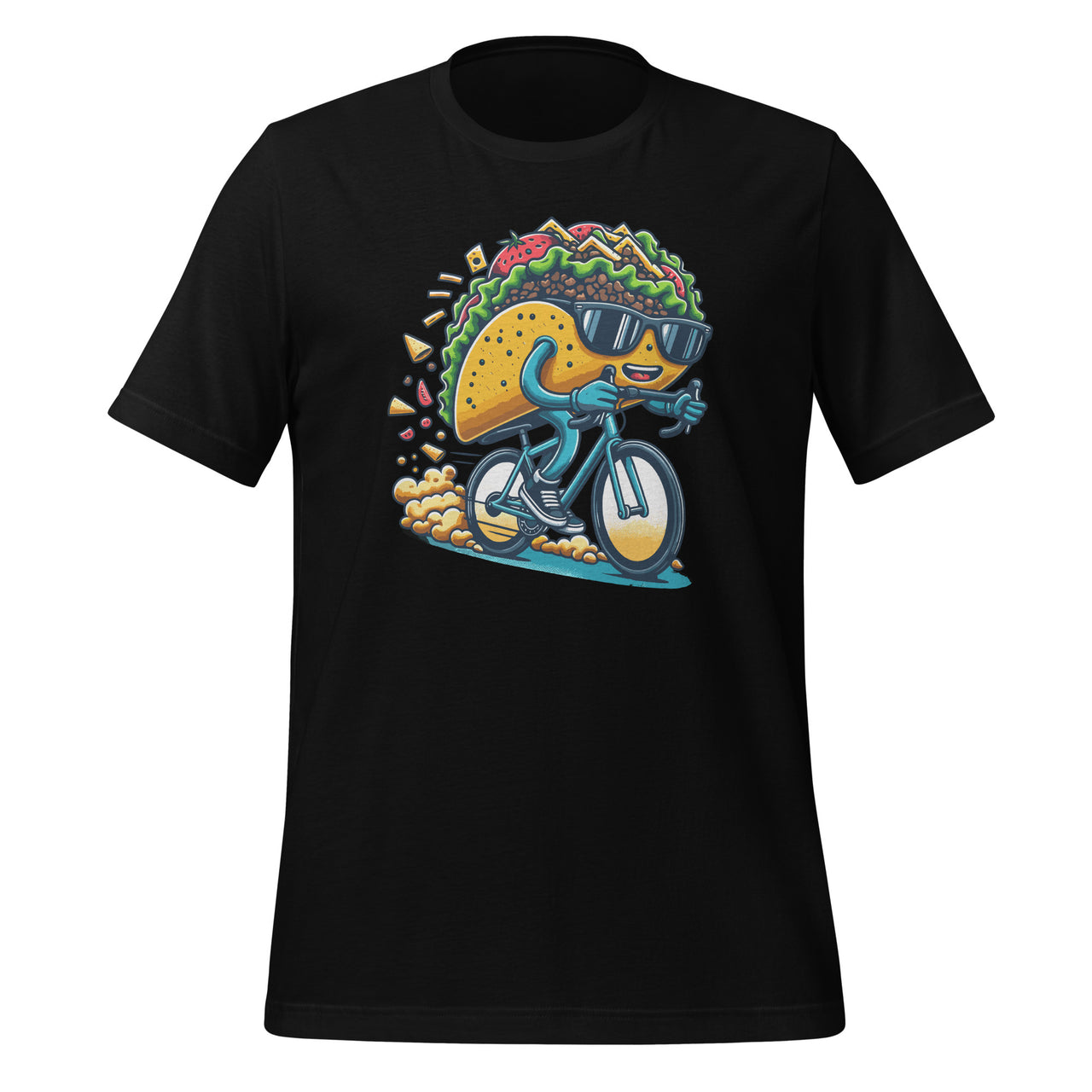 Cycling Tacos Road Bike Bicycle Cyclist  Unisex T-Shirt