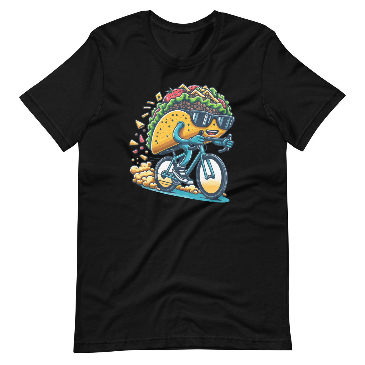 Cycling Tacos Road Bike Bicycle Cyclist  Unisex T-Shirt