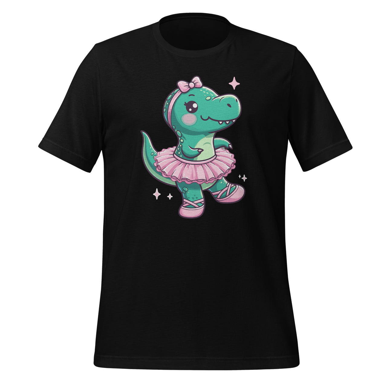 Ballerina TRex Dinosaur Dino Dancing Dinosaurs Ballet Unisex T-Shirt