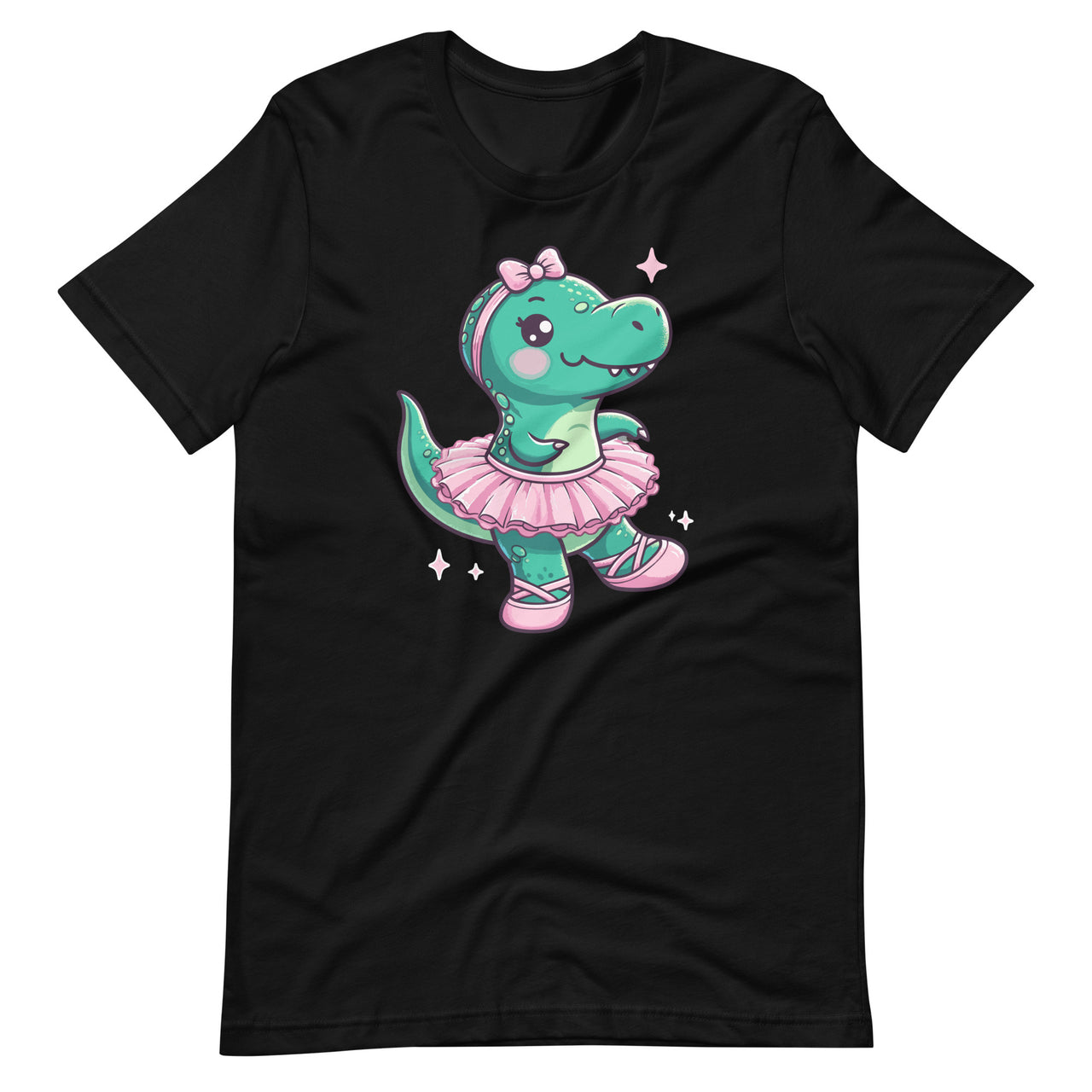 Ballerina TRex Dinosaur Dino Dancing Dinosaurs Ballet Unisex T-Shirt