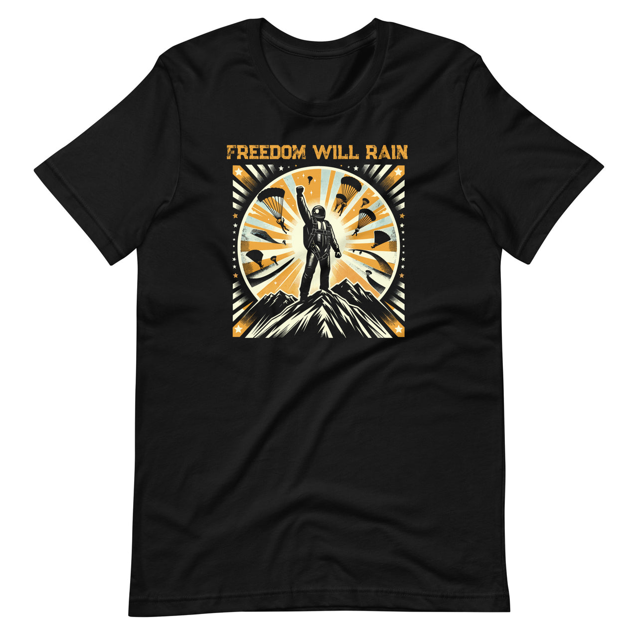 Freedom Will Rain Hell of Diver Helldiving Lovers Unisex T-Shirt