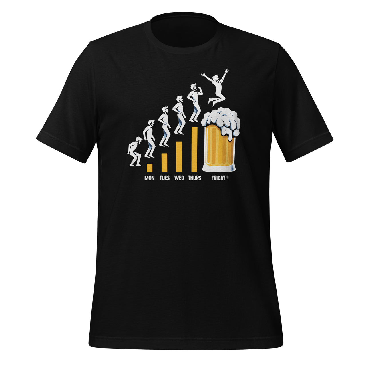 Monday Tuesday Wednesday Thursday Friday Beer Drinking Unisex T-Shirt