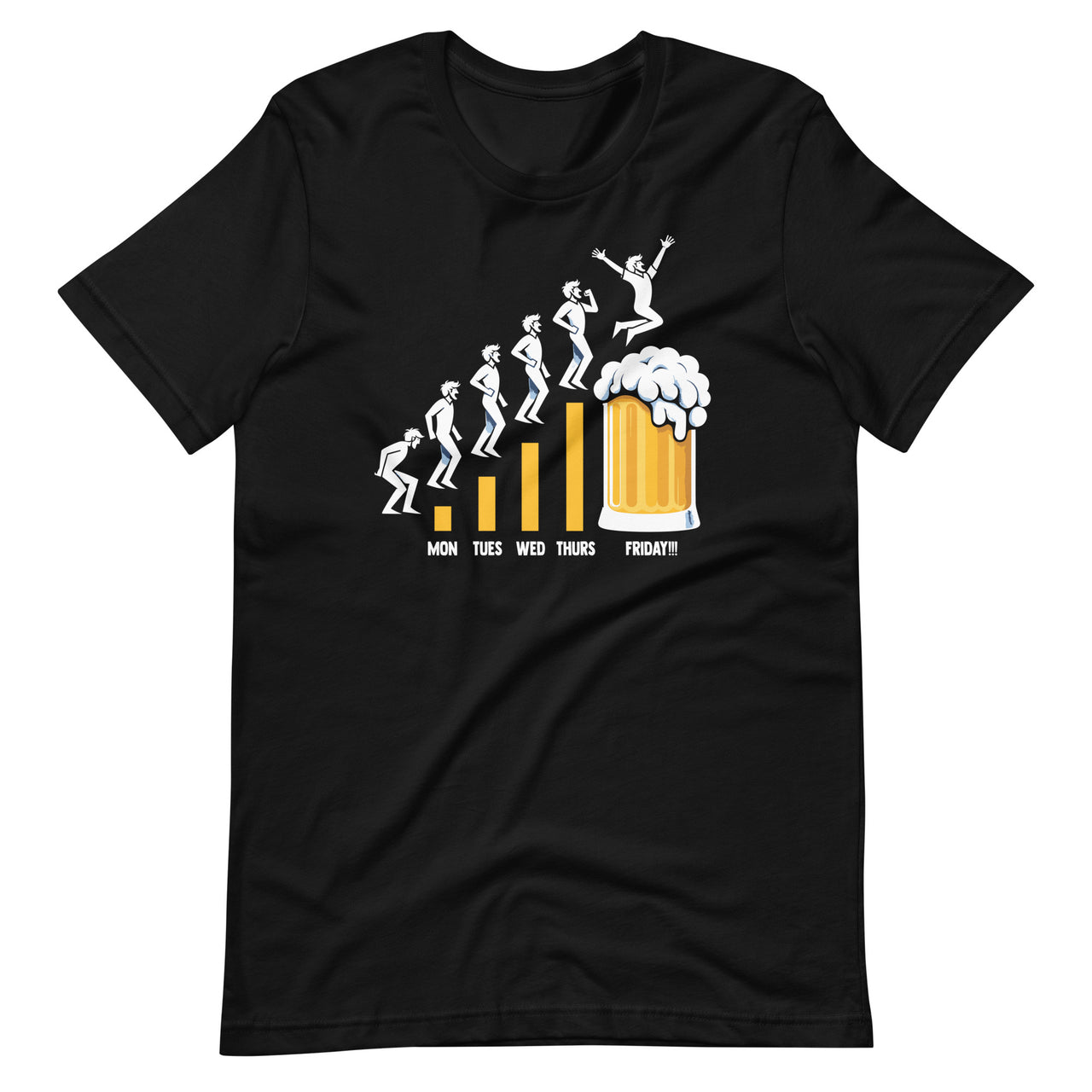 Monday Tuesday Wednesday Thursday Friday Beer Drinking Unisex T-Shirt