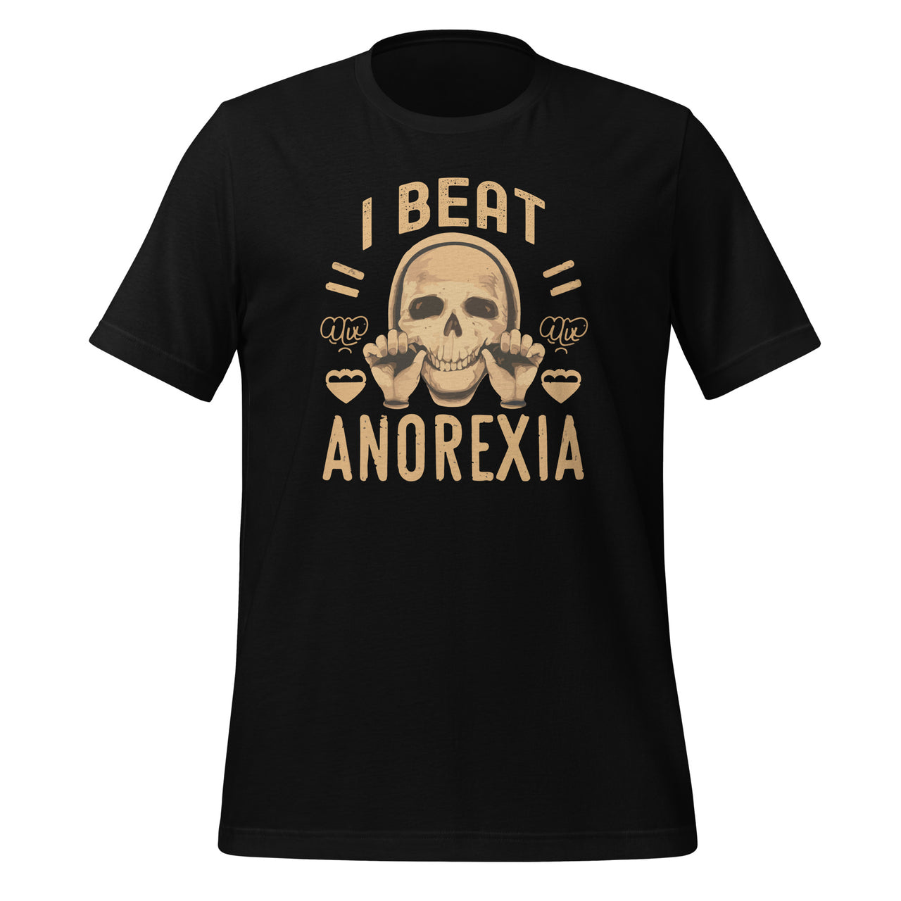 I Beat Anorexia Awareness Eating Funny Disorder Survivor Unisex T-Shirt