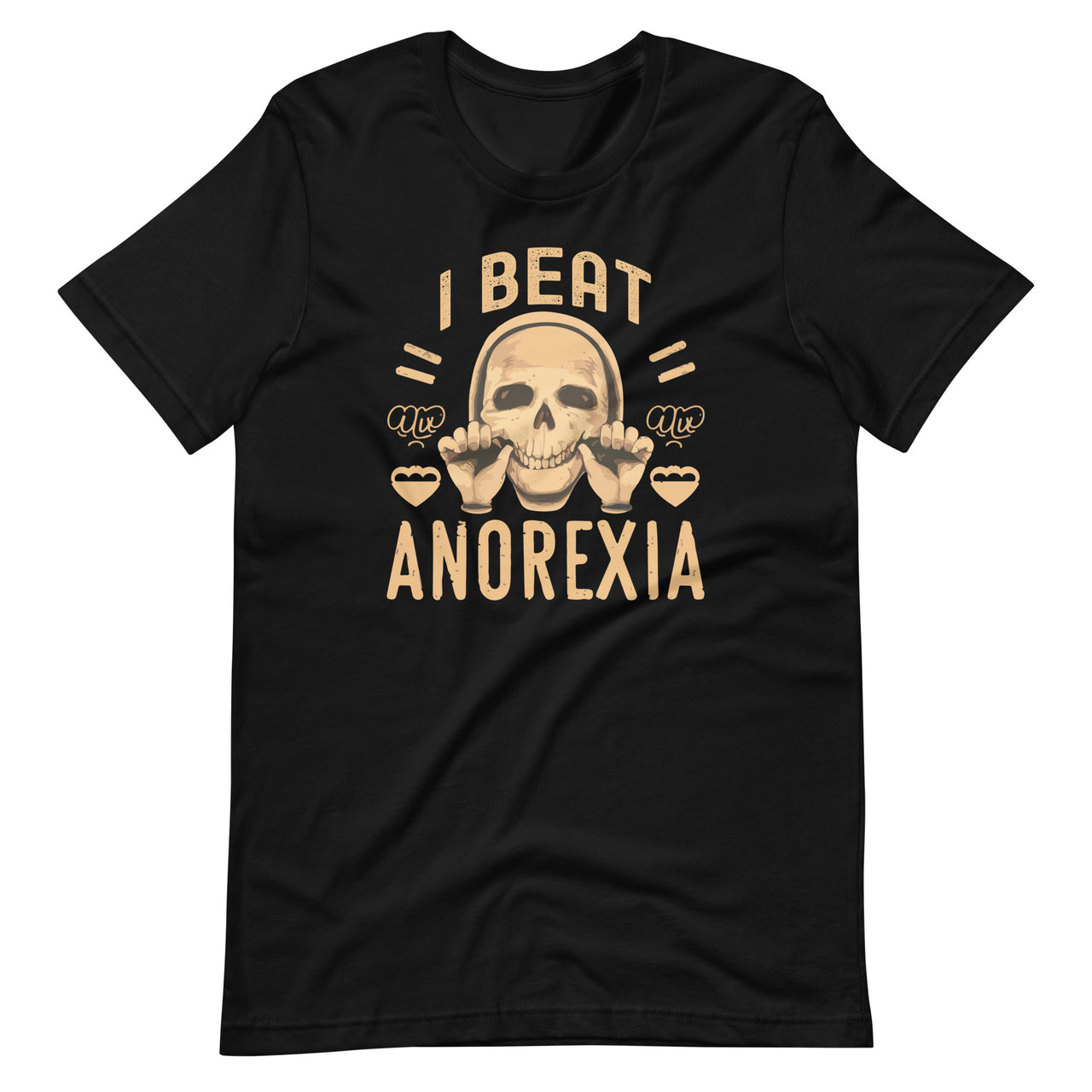 I Beat Anorexia Awareness Eating Funny Disorder Survivor Unisex T-Shirt