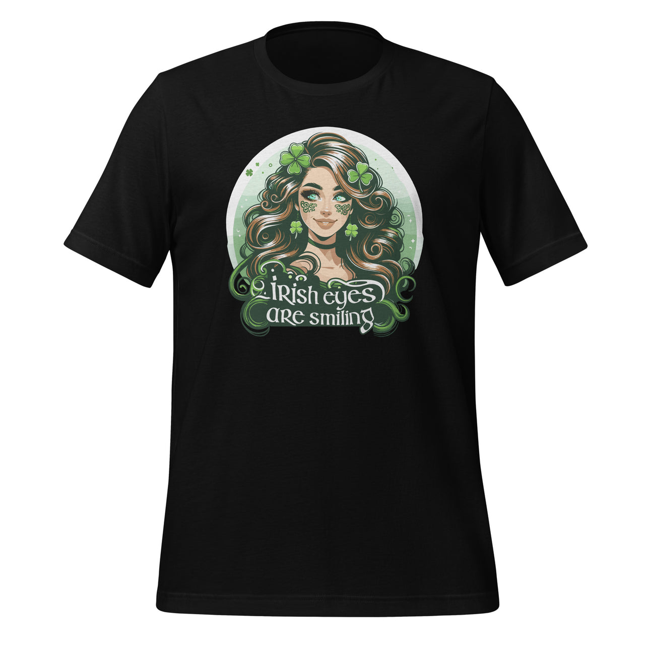 Irish Eyes Are Smiling St Patricks Day Pretty Fashion Unisex T-Shirt