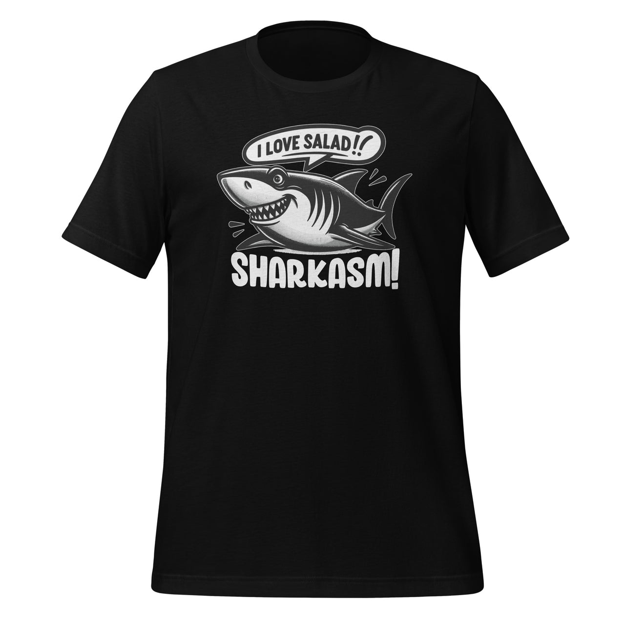 Sharkasm Biologist Ocean Shark Lover Wildlife Unisex T-Shirt