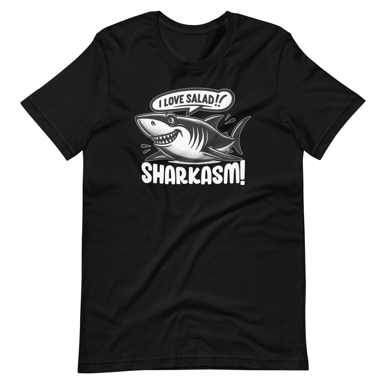 Sharkasm Biologist Ocean Shark Lover Wildlife Unisex T-Shirt