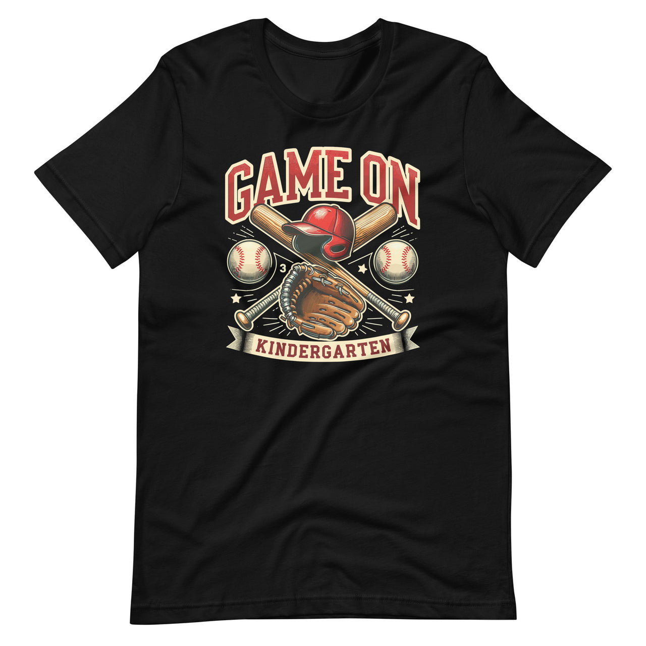 Game On Kindergarten Baseball Back To School Student Unisex T-Shirt