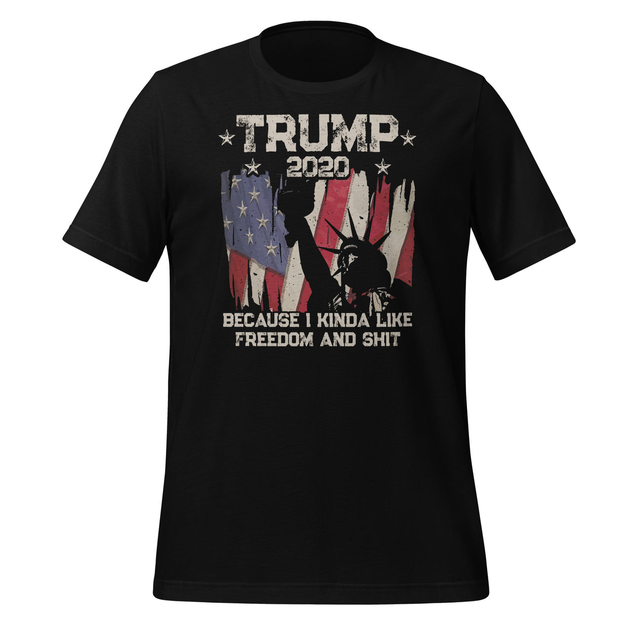 Pro Trump 2020 Because I Like Freedom - US Politics   Short-Sleeve Unisex T-Shirt