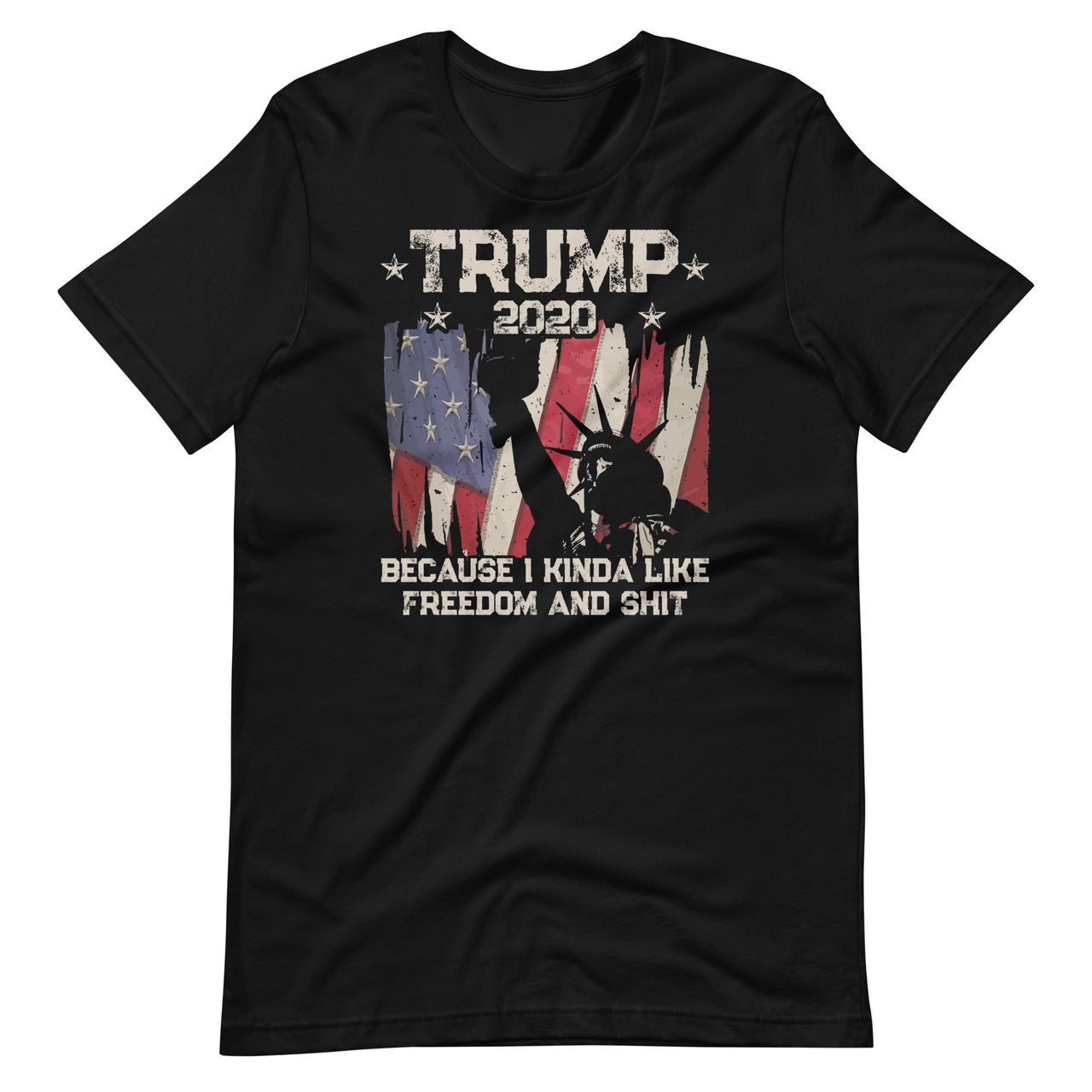 Pro Trump 2020 Because I Like Freedom - US Politics   Short-Sleeve Unisex T-Shirt