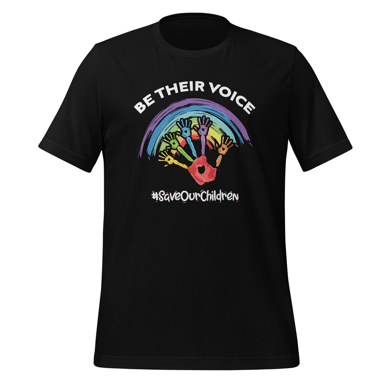 Be Their Voice Save Our Children - End Human Trafficking Short-Sleeve Unisex T-Shirt