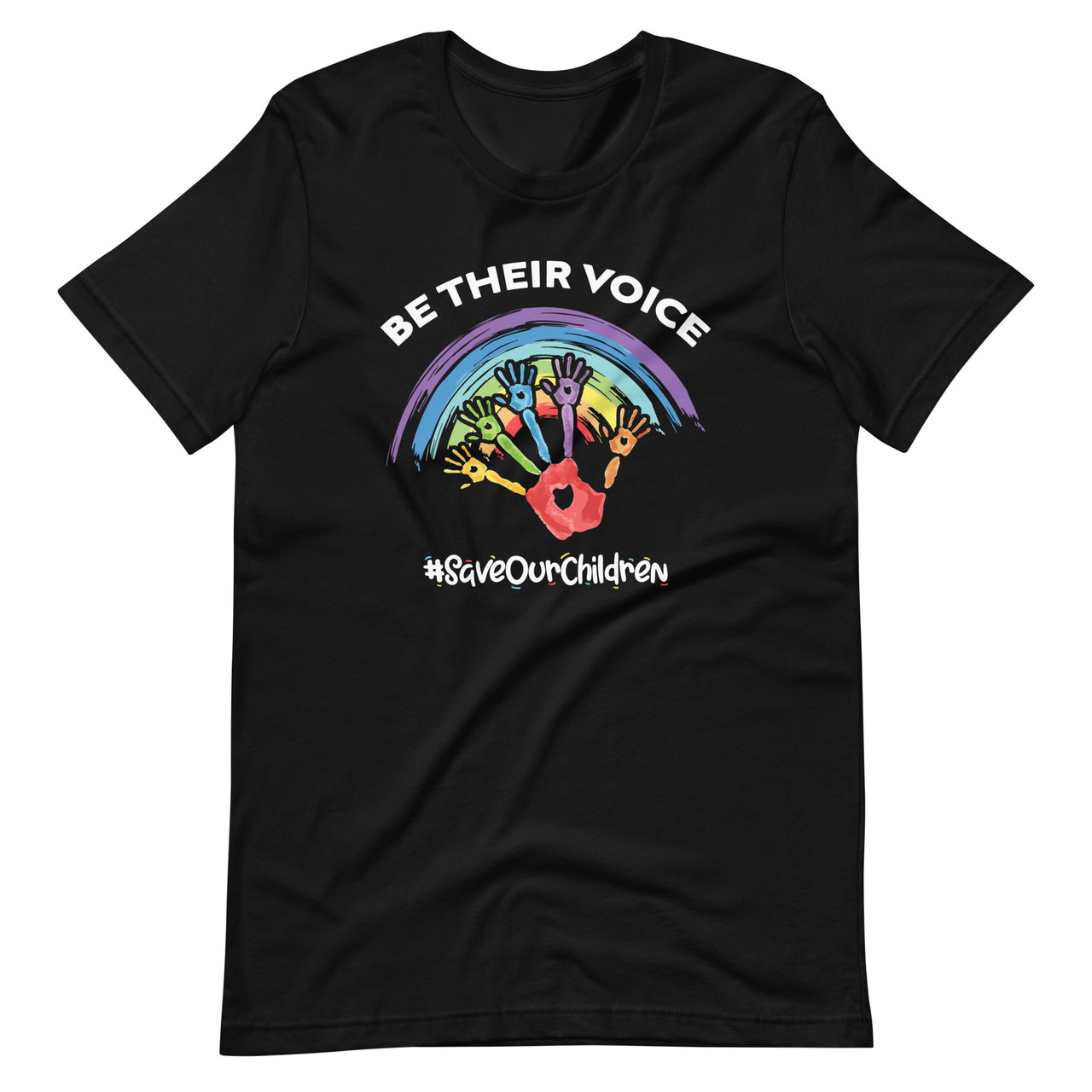 Be Their Voice Save Our Children - End Human Trafficking Short-Sleeve Unisex T-Shirt