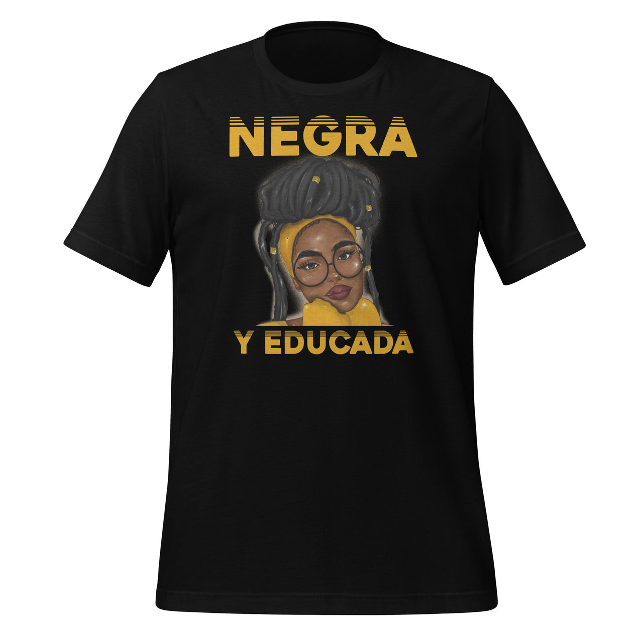 Negra Y Educada - Black Girl Woman Pride Short-Sleeve Unisex T-Shirt