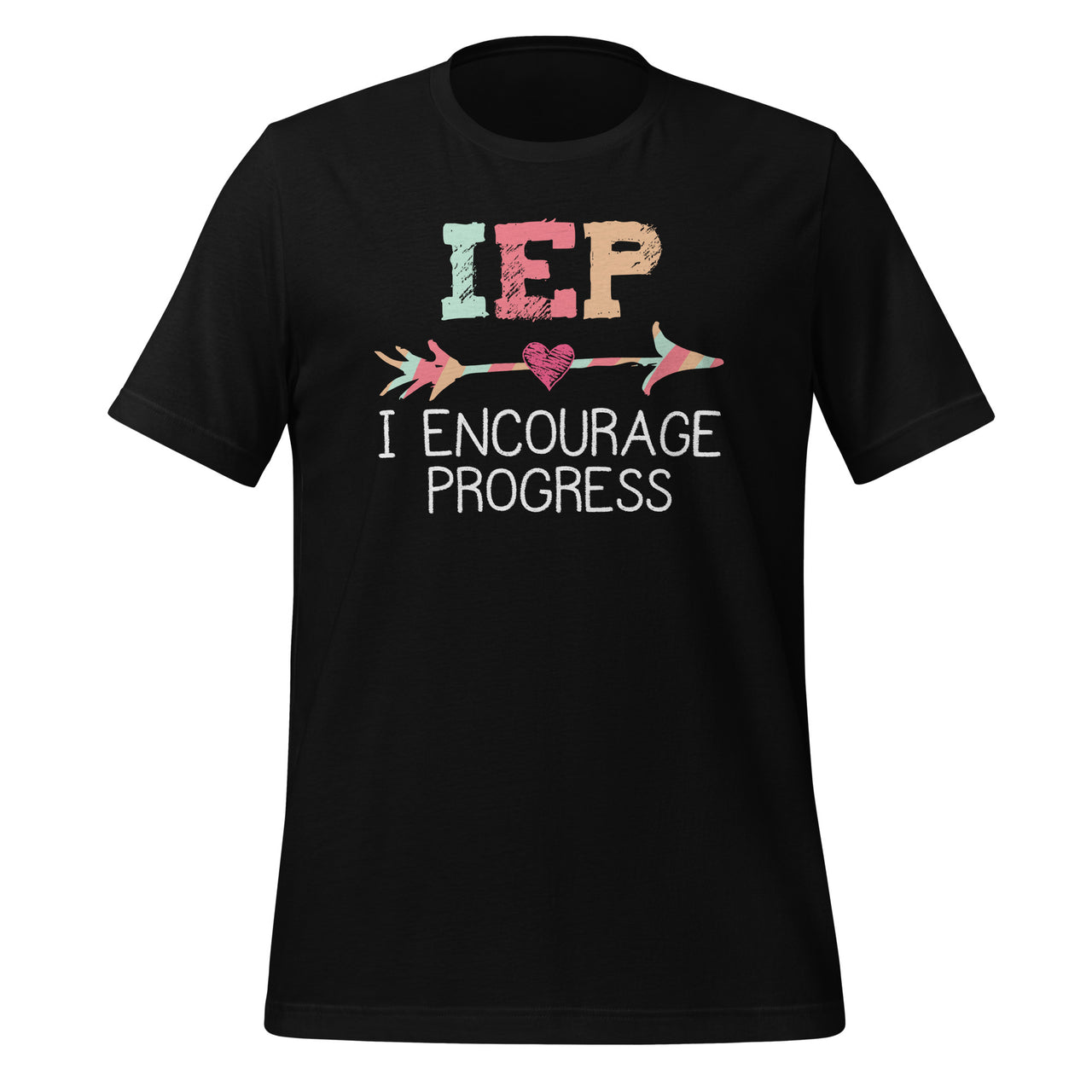 IEP I Encourage Progress Special Education School Teacher Short-Sleeve Unisex T-Shirt