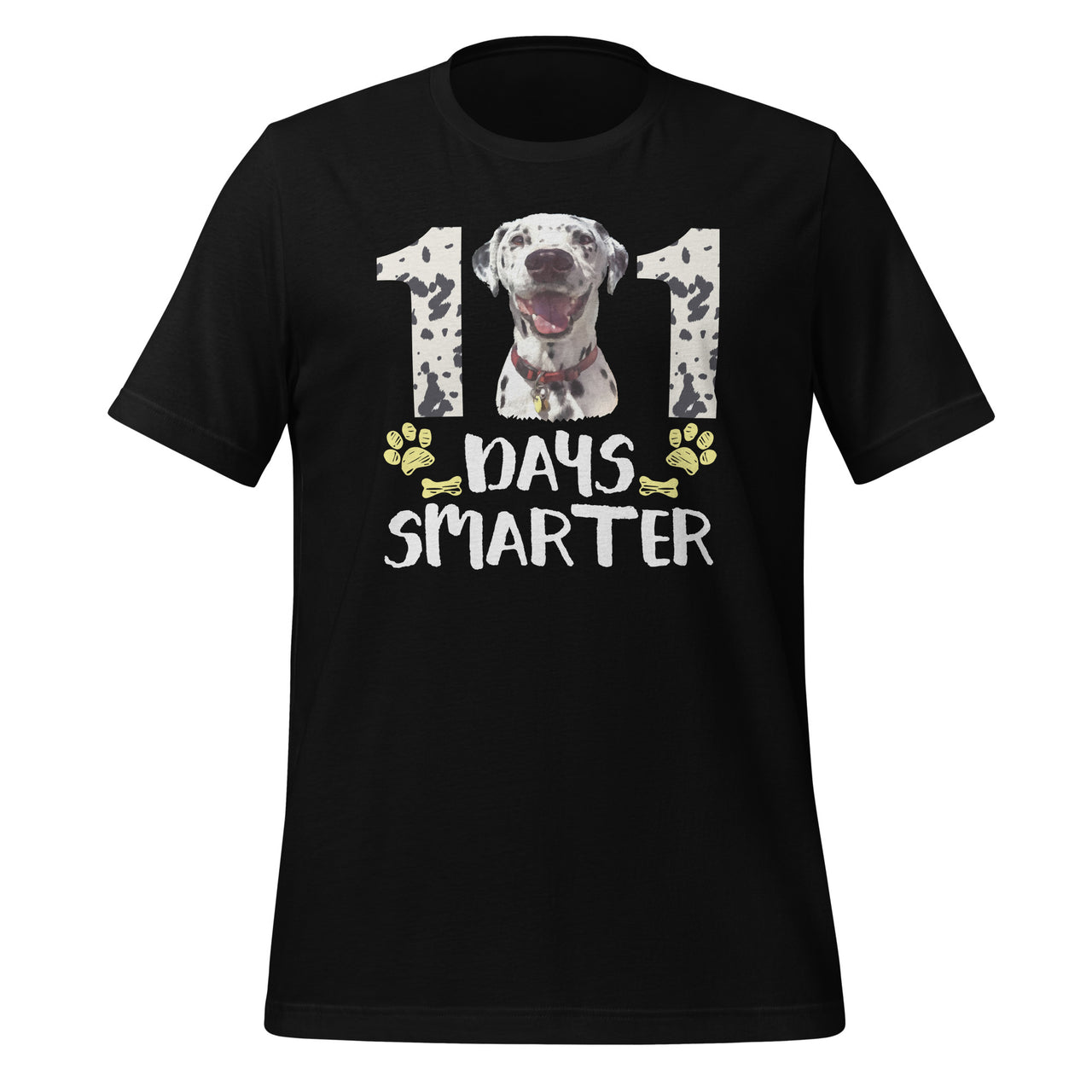 101 Days Smarter - Dalmatian Dogs School Teacher Short-Sleeve Unisex T-Shirt