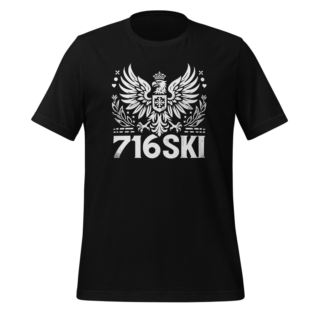 716SKI Buffalo NY Dyngus Day Area Code 716 Polska Unisex T-Shirt