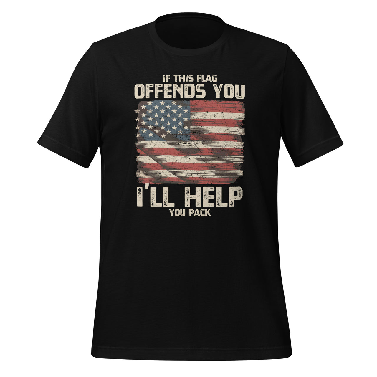 I'll Help You Pack Your Bags American Unisex T-Shirt