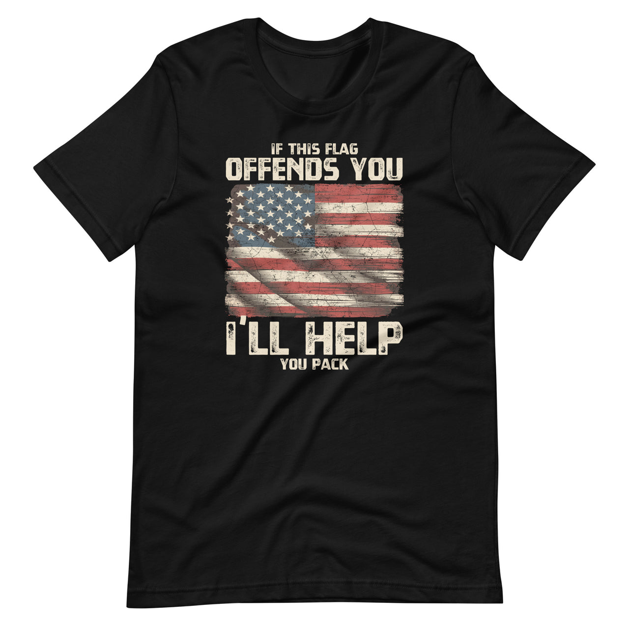 I'll Help You Pack Your Bags American Unisex T-Shirt