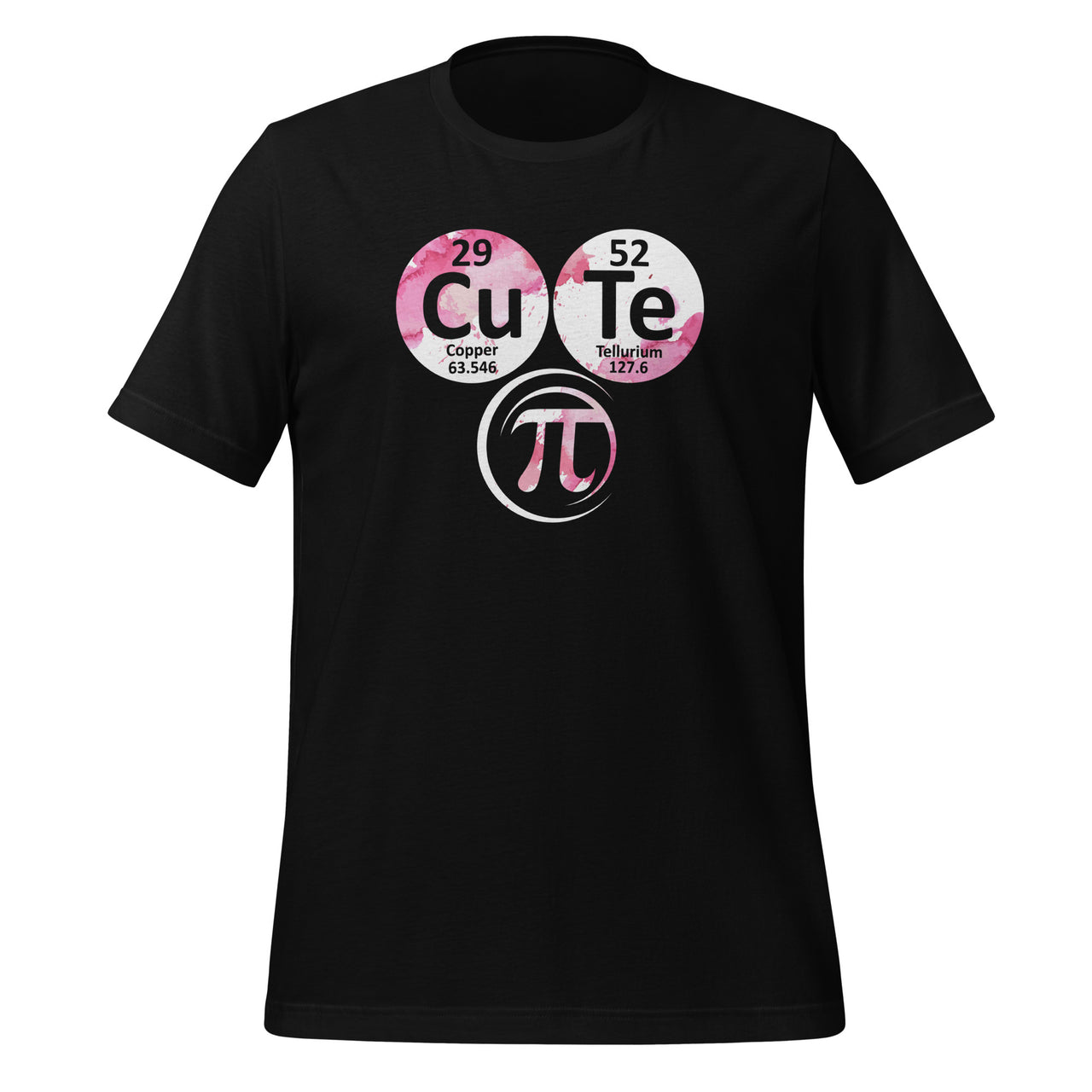 Cute Pie Pi Day Cutie Math Periodic Table Mathematics Teacher Unisex T-Shirt