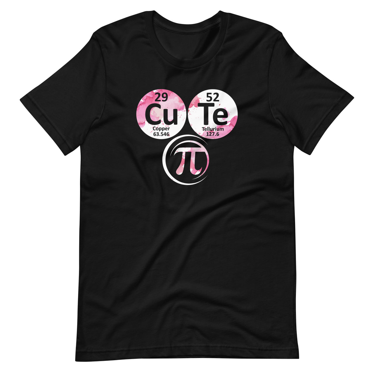 Cute Pie Pi Day Cutie Math Periodic Table Mathematics Teacher Unisex T-Shirt