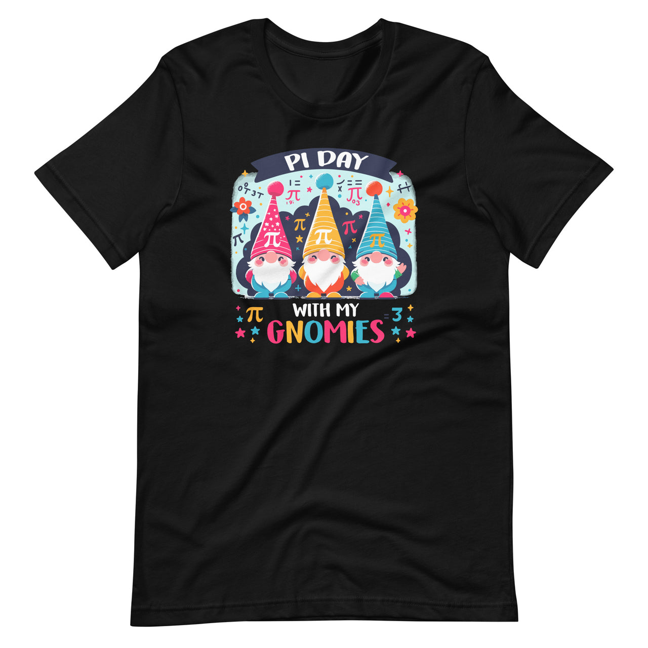 Pi Day With Gnome Teacher Teaching Gnomie Lovers Unisex T-Shirt