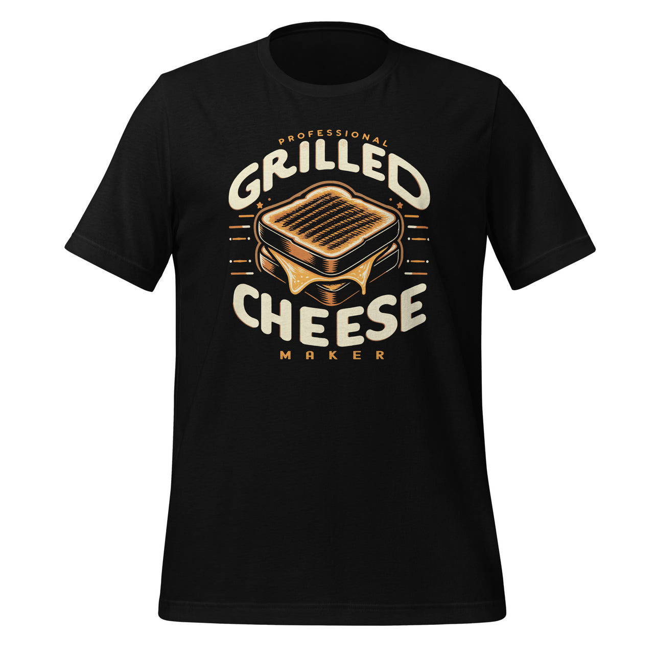 Professional Grilled Cheese Maker Cheesemonger Cheesemaking Unisex T-Shirt