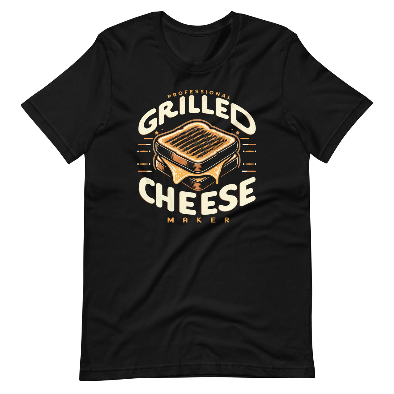 Professional Grilled Cheese Maker Cheesemonger Cheesemaking Unisex T-Shirt