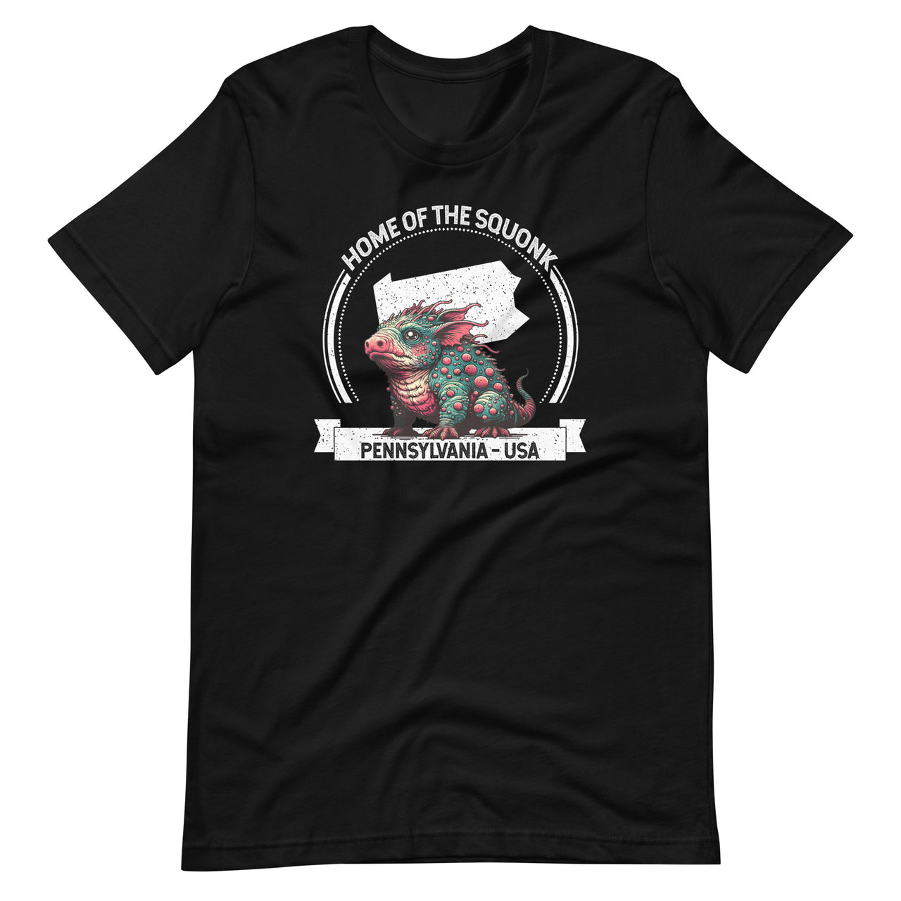 Home of the Squonk Cryptid Monster Sad Emo USA Pennsylvania Unisex T-Shirt