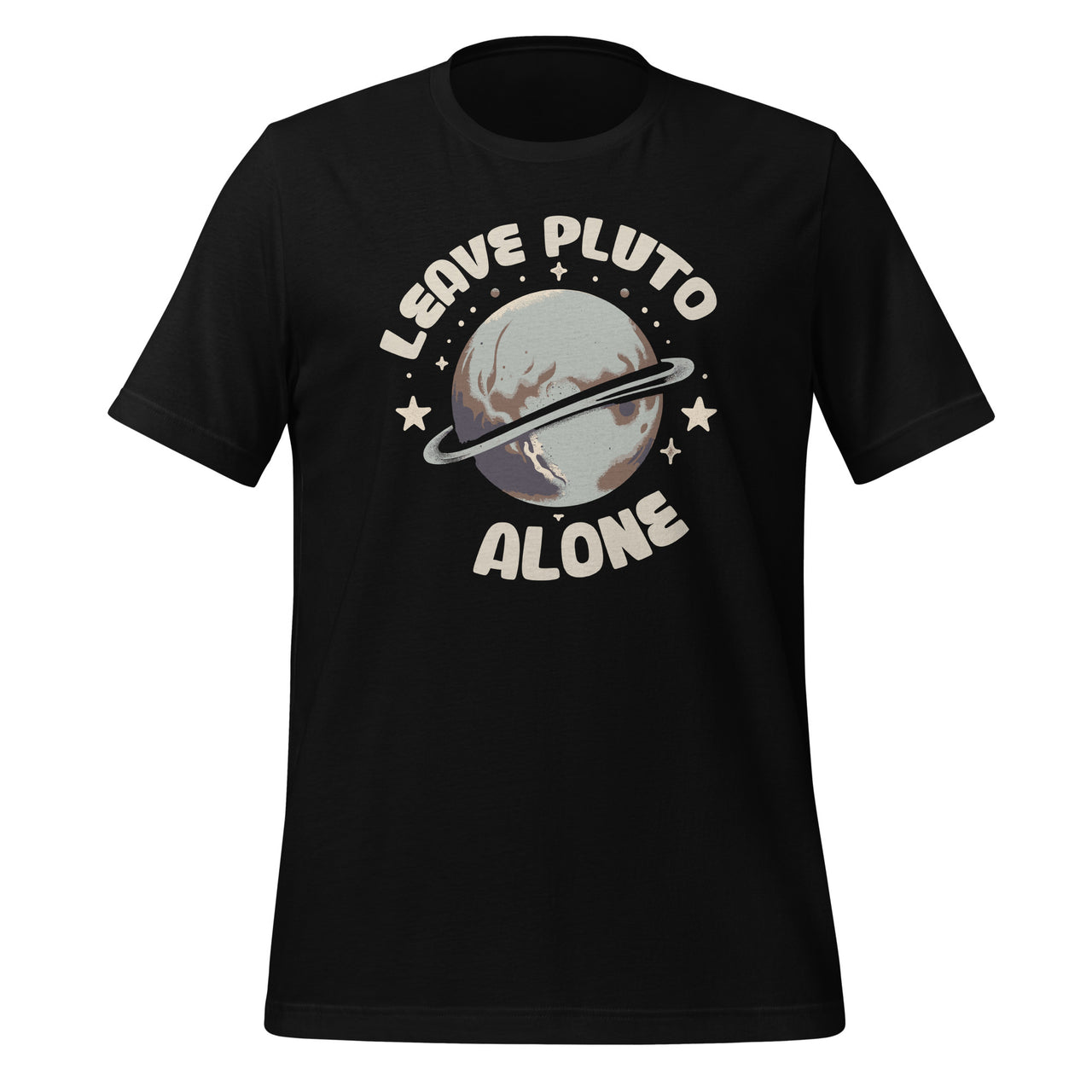 Leave Pluto Alone Funny Astrology Dwarf Planet Pluto Day Unisex T-Shirt