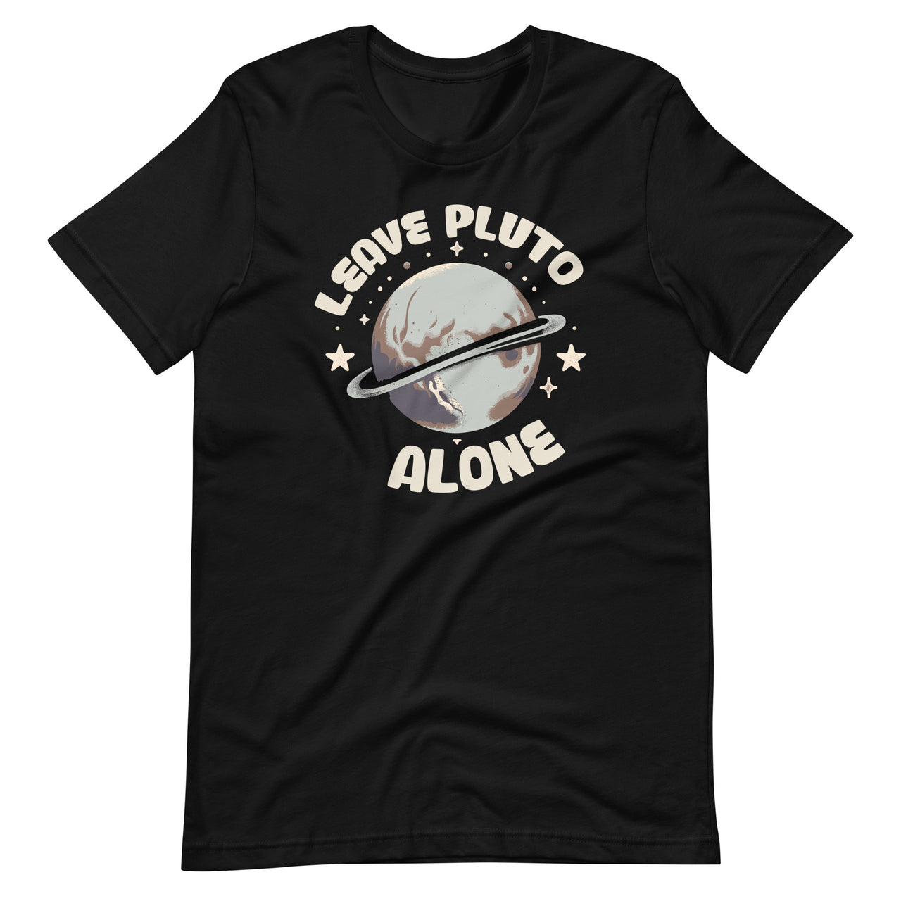 Leave Pluto Alone Funny Astrology Dwarf Planet Pluto Day Unisex T-Shirt