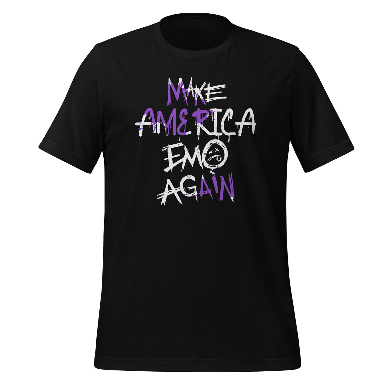 Make America Emo Again Funny Goth Gothic Culture Unisex T-Shirt