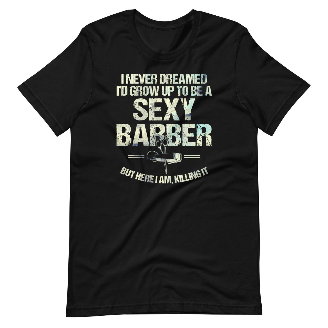 Funny Barber Men Dad Barbershop Hairdresser Hairstylist Unisex T-Shirt