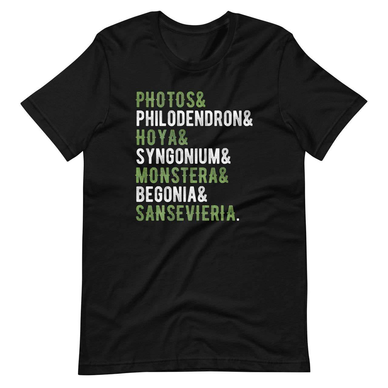 Pothos Philodendron Hoya Syngonium Monstera Houseplant Unisex T-Shirt