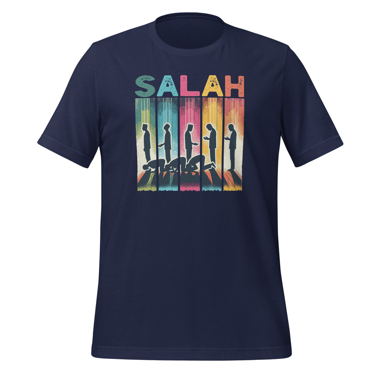 Ramadan Kareem First Salah Positions Praying Eid Muslim Unisex T-Shirt